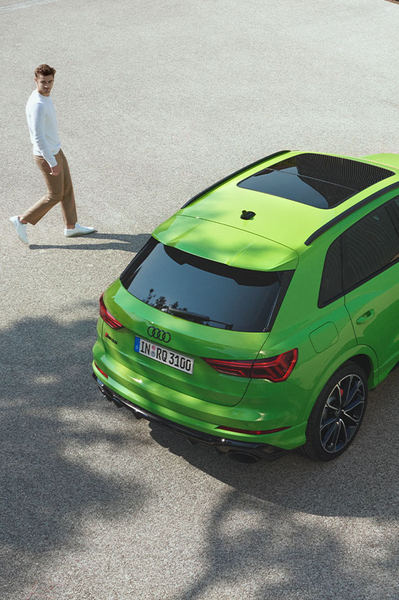 Audi RS Q3 from above